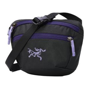 Arcteryx Мужская поясная сумка через плечо 1.5 литра полиэстер черно-фиолетовая унисекс, Black & Purple