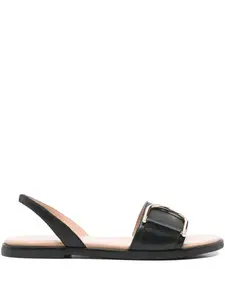 Сандалии Naileen с ремешком на пятке Geox, черный