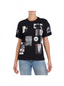 Рубашка черного цвета Emporio Armani