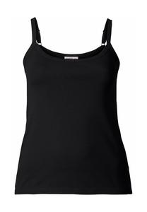 Топ с регулируемыми бретелями Sheego, черный