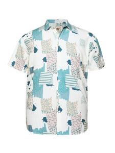 Рубашка на пуговицах классического кроя Campus Sutra Zowie, бежевый/кремовый