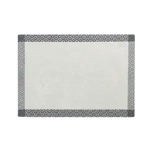 Льняная подставка для столовых приборов Évasion Céleste Le Jacquard Français, карраре