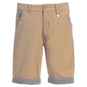 Детские повседневные шорты Gioberti с контрастными полосками из джинсовой ткани, цвет Khaki
