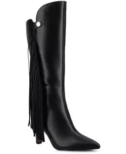 Женские сапоги Dolly на шпильке с удобной колодкой Journee Collection, черный