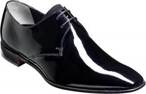 Мужские классические оксфорды из кожи ручной работы BARKER Goldington - Вечная элегантность и превосходное мастерство изготовления, для формальной и деловой одежды, черный