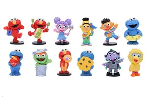 Коллекционная коробка-сюрприз Sesame Street Characters Basic Collection, одиночная коробка/полный набор 12 шт POP MART