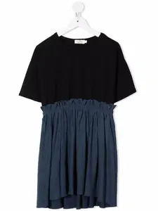 Платье с плиссированной юбкой Andorine, черный