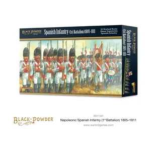 Испанская пехота - 1-й батальон 1805-1811 гг., Black Powder - Napoleonic Wars 1789-1815 - French Empire (28mm)