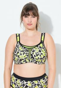 Бюстгальтер Ulla Popken Underwired bra, Lime/Green