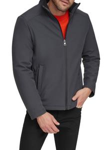 Куртка на молнии со стоячим воротником Calvin Klein, цвет Iron