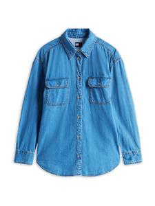 Блуза Tommy Jeans, Blue Denim