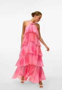 Платье-Макси с оборками от vmfelicia для особых случаев Vero Moda, Cherry Blossom