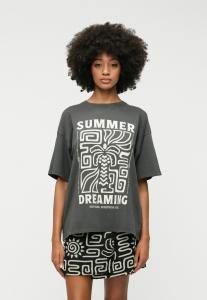 Футболка Rip Curl DREAMING HERITAGE TEE, Washed Black/Black