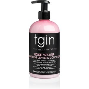 Tgin Rose Water Smoothing Leave-In Conditioner для натуральных волос - Защитный Thank God It's Natural