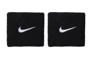 Nike Cotton Polyester Wristbands Unisex Black