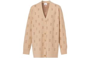 Кардиган женский Burberry, светло-бежевый / серый