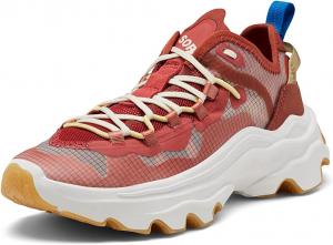 Женские кроссовки Sorel Kinetic Breakthru с технологией шнуровки, красный