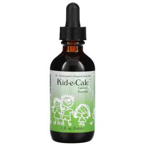 Формула кальция Kid-e-Calc Christopher's Original Formulas без глютена, 60 мл