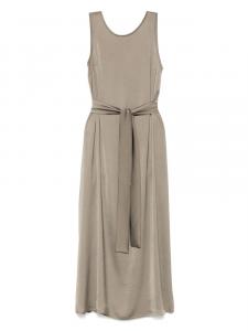 Атласное платье миди MOUTAKI, зеленый