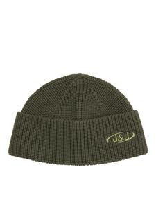 Кепка Jack & Jones Kurz Gerippte Winter Beanie Kopfbedeckung Recycelt JACAIR, темно зеленый