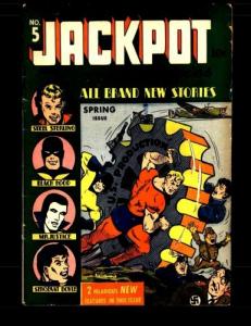 Jackpot Comics #5: Classic Golden Age Comic 1942 (CreateSpace Independent Publishing Platform)