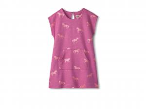 Платье Hatley Kids Terry Slouchy Dress, цвет Shimmer Horses