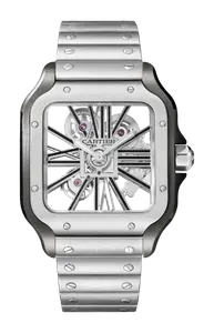 Часы santos de scheletrato Cartier