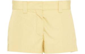 Повседневные шорты женские желтые Miu Miu