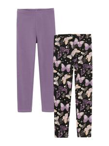 Узкие леггинсы Cool Club, фиолетовый/черный