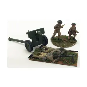 Британские артиллерийские расчеты №1 времен Второй мировой войны, Miscellaneous Historical Miniatures - Loose Miniatures (Various Scales) (Unknown Manufacturer)