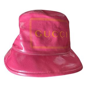 Бейсболка monte carlo crystal bucket hat 'pink' Gucci, розовый