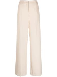 Blanca Vita брюки палаццо со вставками, нейтральный цвет