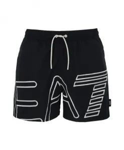 Черные морские шорты Emporio Armani Ea7, черный