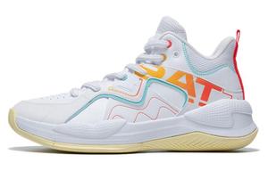 Баскетбольные кроссовки Basketball Shoes Men Low-Top White/Red Qiaodan