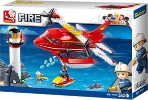 Блоки пожарные Sluban - Самолет пожаротушения 348 шт.