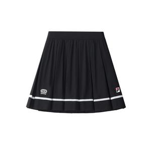 ZUANSHI,LIANMINGKUAN Юбка для девочек в полоску однотонная FILA KIDS, черный