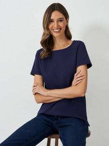 Ультратяжелая футболка Crew Clothing, Navy Blue