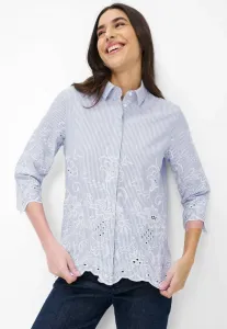 Блузка style vicki на пуговицах Brax, Vintage Blue