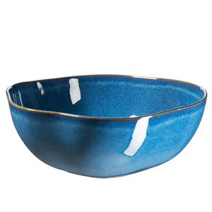 Чаша Cordelia, миска, из керамики, Ø 28 см 1 шт. из керамики Mäser, синий