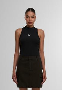 Топ Mister Tee FLY AWAY SLEEVELESS TURTLENECK, Black