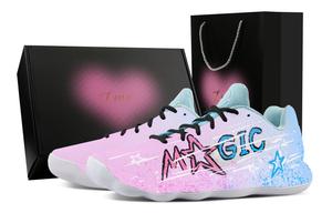 Hyperdunk 2017 Starry Path, баскетбольные кроссовки мужские низкие с технологией Heart Box Cushioning Coverage Support Nike, розовый