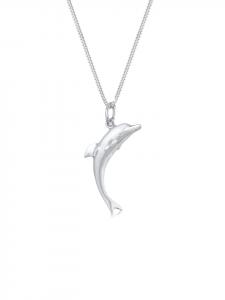 Elli Колье из серебра 925 пробы с изображением дельфина
