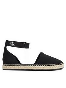 Эспадрильи Calvin Klein Jeans Ankle Espadrille Btw YW0YW01027 Negro, черный