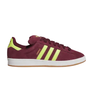 Кроссовки Adidas Campus ADV 'Maroon Solar Yellow'