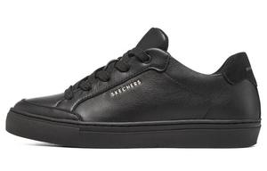 Кроссовки для скейтбординга женские низкие, полностью черные Skechers