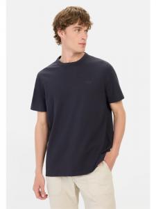 Футболка из органического хлопка темно-синего цвета. Camel Active