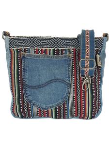 Сумка через плечо Sunsa, Blue Denim