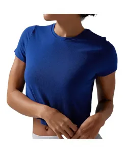 Женская ребристая футболка Tavi, синий