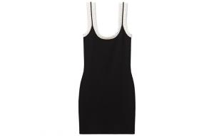 Женское черное платье без рукавов Alexander Wang