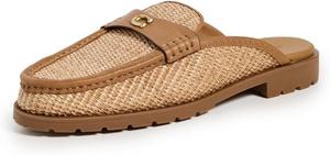 Женские лоферы Coach Jocelyn с открытой пяткой, Natural